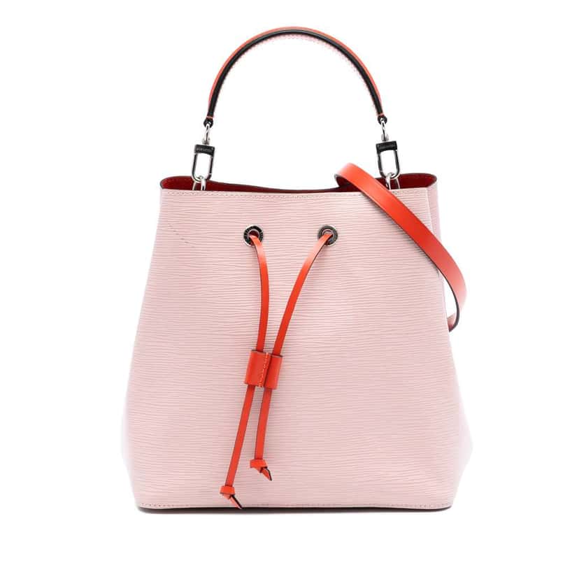 Louis Vuitton Epi Neonoe MM Pink Leather Good condition - Front View