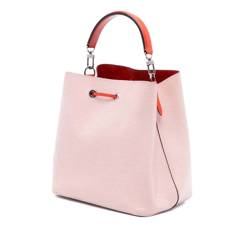 Louis Vuitton Epi Neonoe MM Pink Leather Good condition - Back View