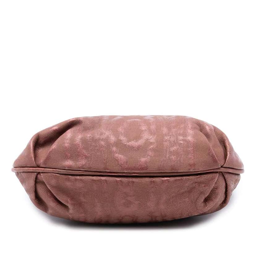 Bottega Veneta Metallic Leather Crossbody Red Leather Good condition - Inside View