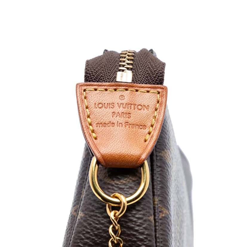 Louis Vuitton Monogram Mini Pochette Accessoires Brown Good condition - Box View