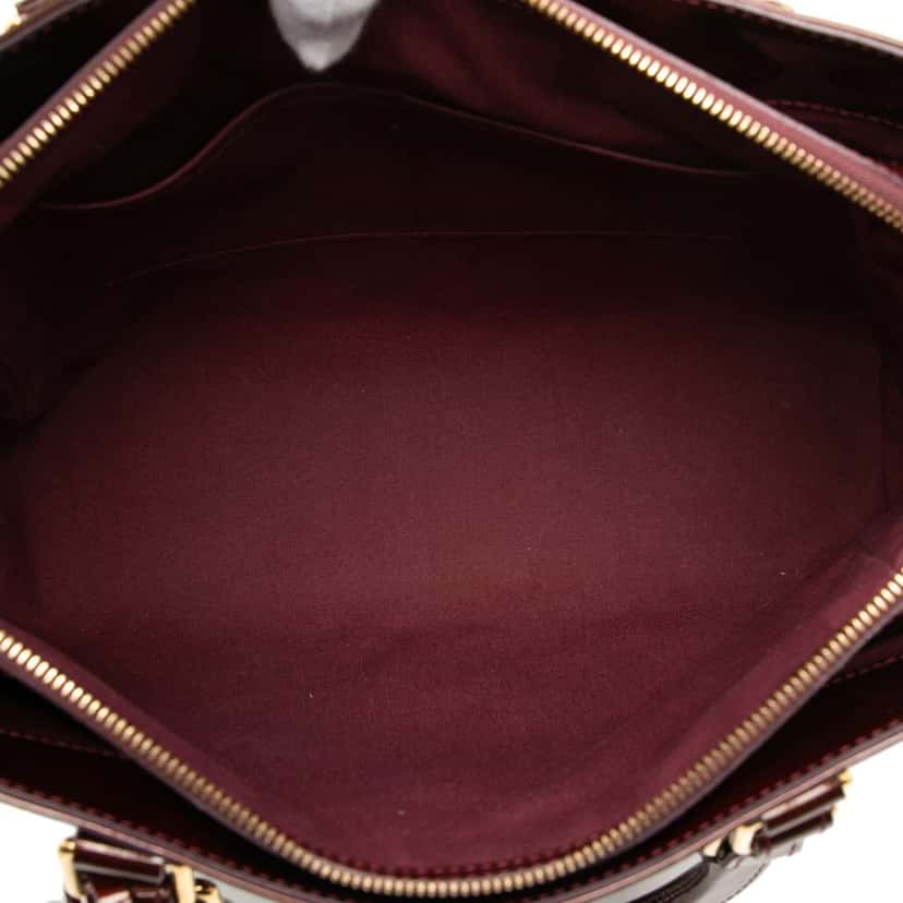 Louis Vuitton Monogram Vernis Melrose Avenue Red Leather Good condition - Model View