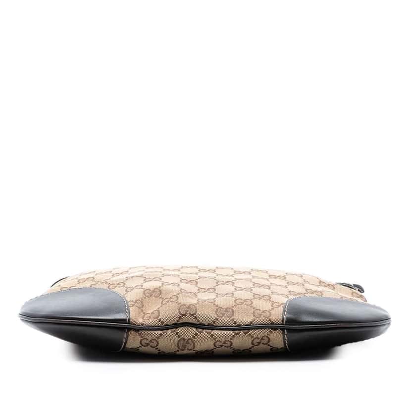 Gucci GG Canvas Web Mayfair Crossbody Beige Good condition - Inside View