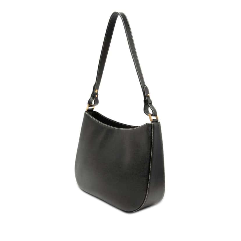 Burberry Leather Shoulder Bag Black Leather Good condition - Back View