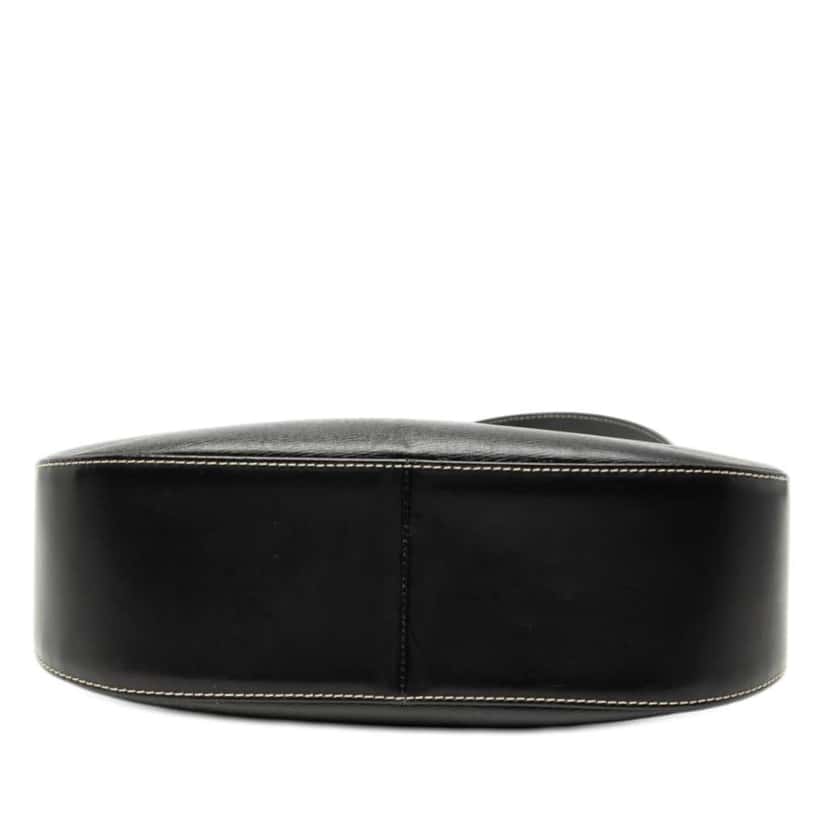 Burberry Leather Shoulder Bag Black Leather Good condition - Inside View