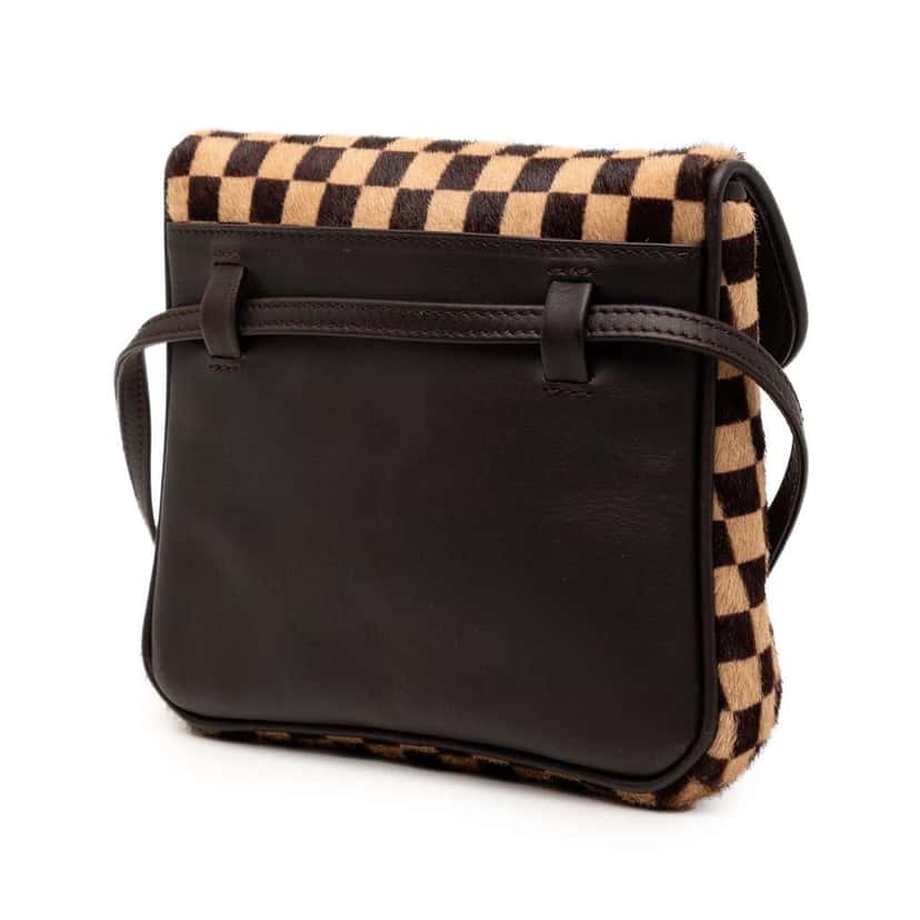 Louis Vuitton Damier Sauvage Gazelle Brown Good condition - Back View