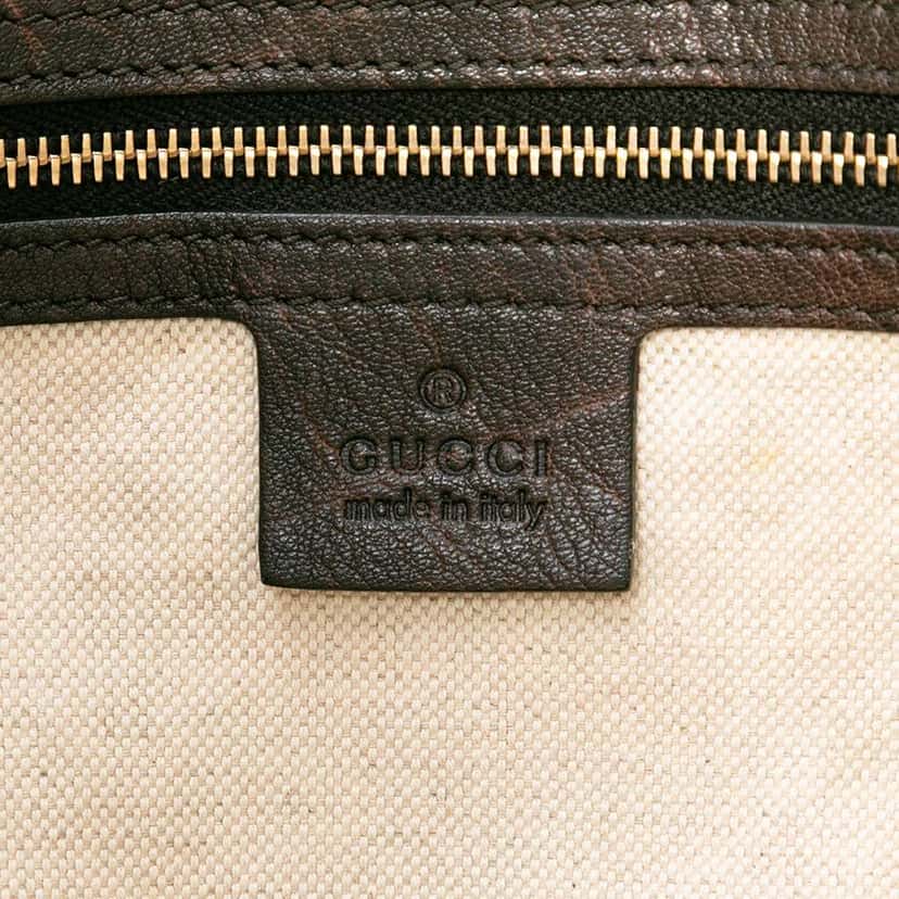 Gucci Diamante Canvas Catherine Shoulder Bag Beige Very good condition - Box View