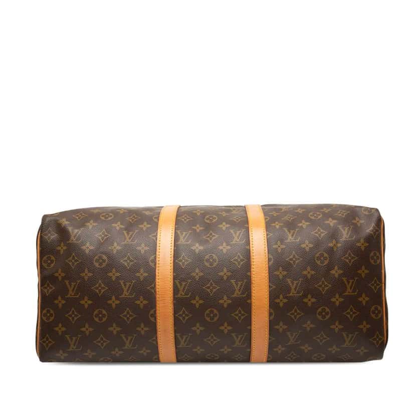 Louis Vuitton Monogram Keepall 50 Brown Good condition - Inside View