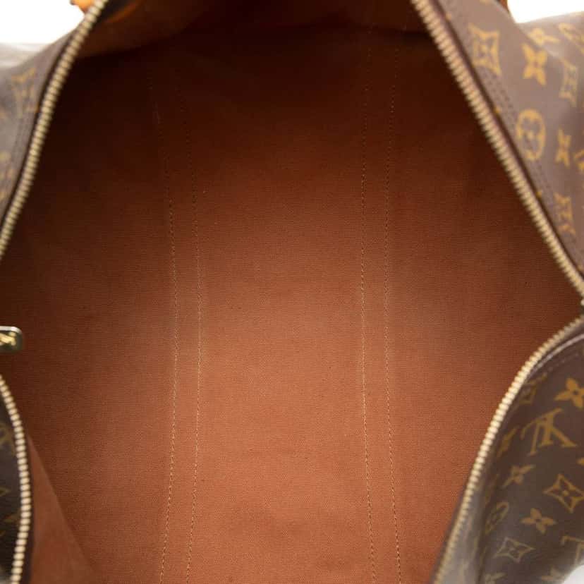 Louis Vuitton Monogram Keepall 50 Brown Good condition - Model View