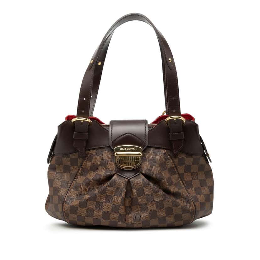 Louis Vuitton Damier Ebene Sistina PM Brown Very good condition - Front View