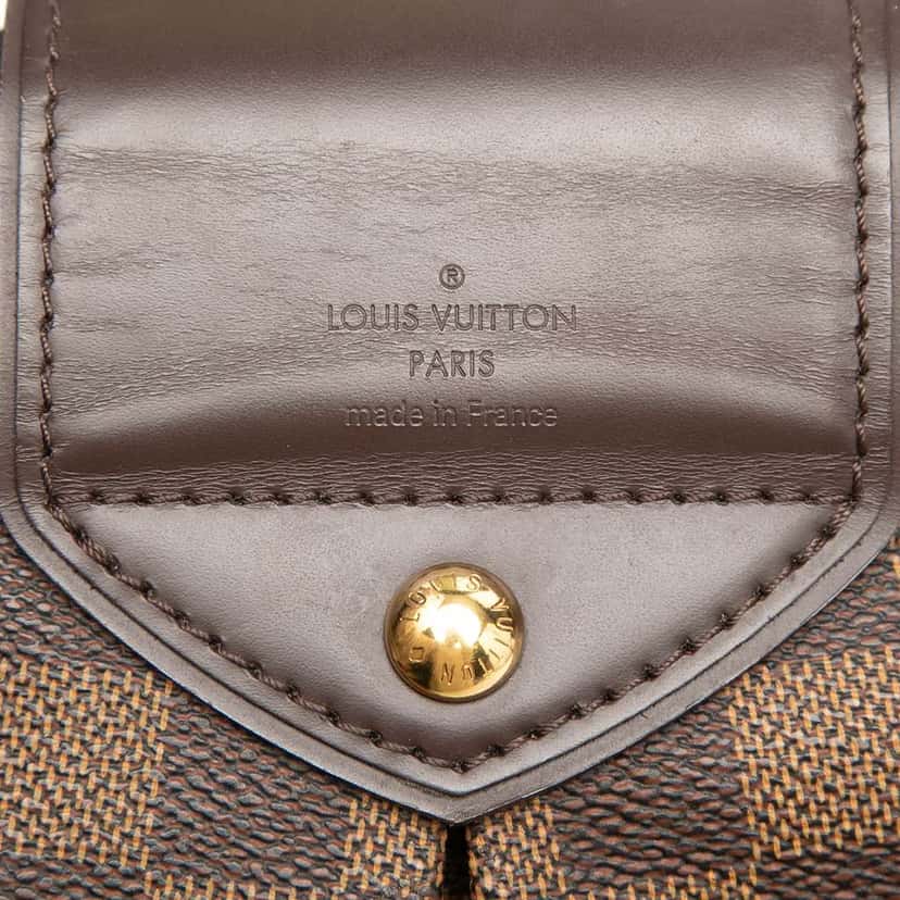 Louis Vuitton Damier Ebene Sistina PM Brown Very good condition - Box View