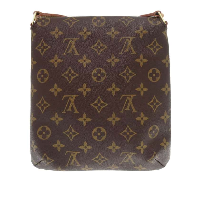 Louis Vuitton Monogram Musette Salsa PM Short Strap Brown Very good condition - Back View