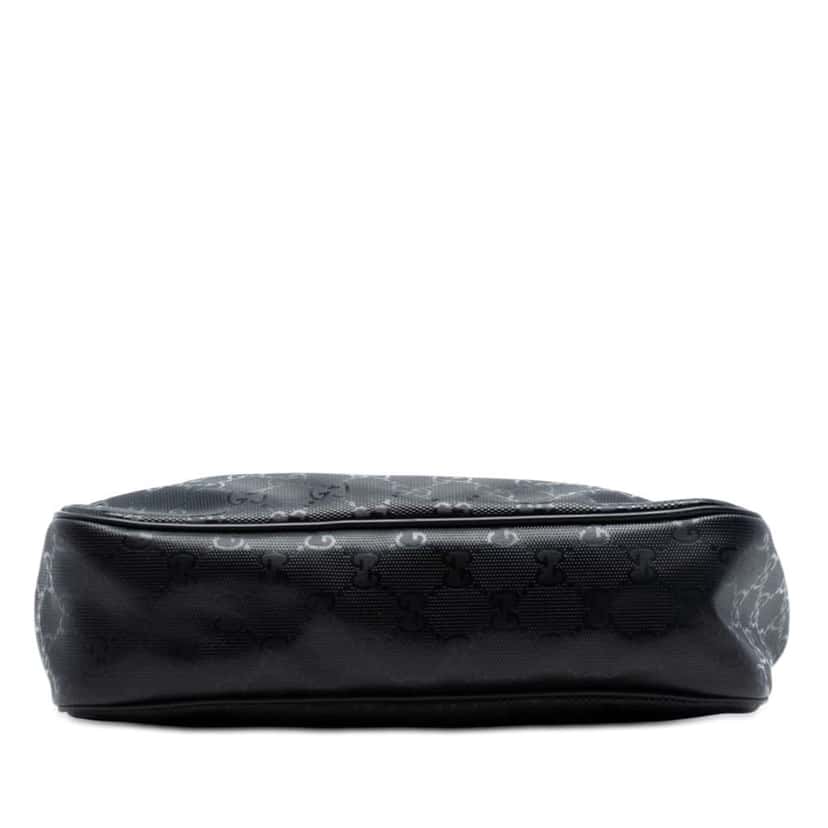 Gucci GG Imprime Crossbody Black Canvas Very good condition - Inside View
