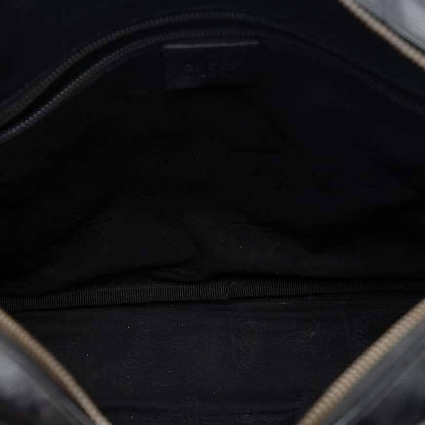 Gucci GG Imprime Crossbody Black Canvas Very good condition - Model View