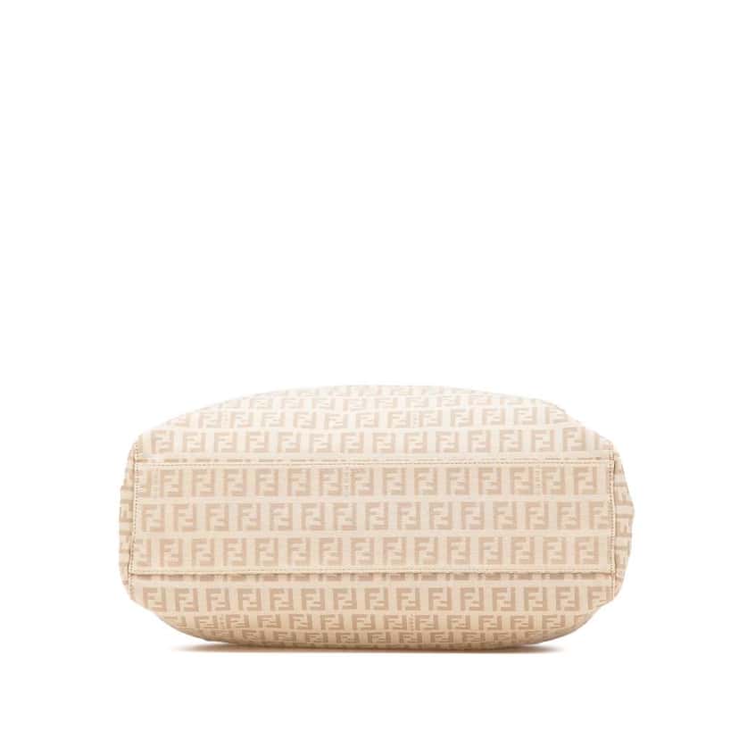 Fendi Zucchino Canvas Tote Brown Canvas Good condition - Inside View