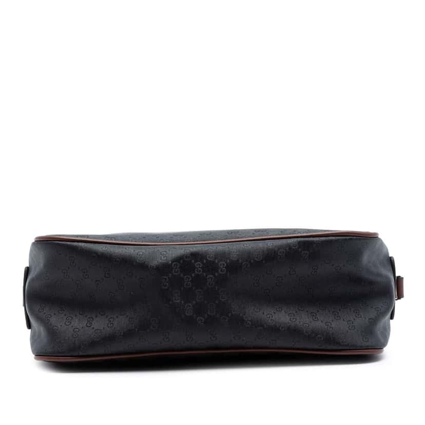 Gucci Micro GG Supreme Crossbody Black Canvas Good condition - Inside View