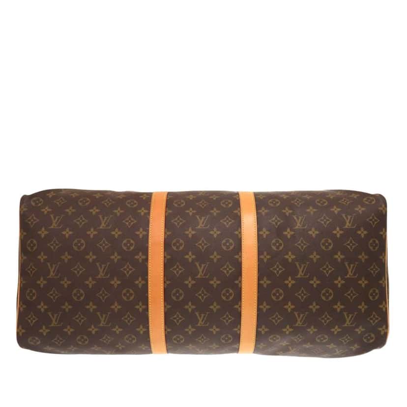 Louis Vuitton Monogram Keepall 60 Brown Good condition - Inside View