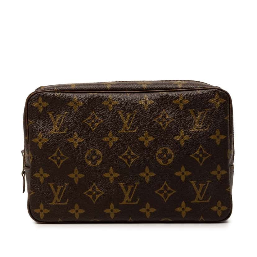 Louis Vuitton Monogram Trousse Toilette 23 Brown Very good condition - Front View