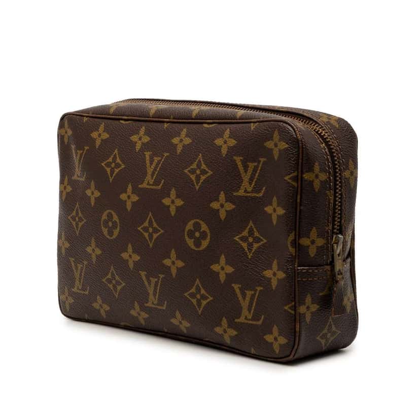 Louis Vuitton Monogram Trousse Toilette 23 Brown Very good condition - Back View