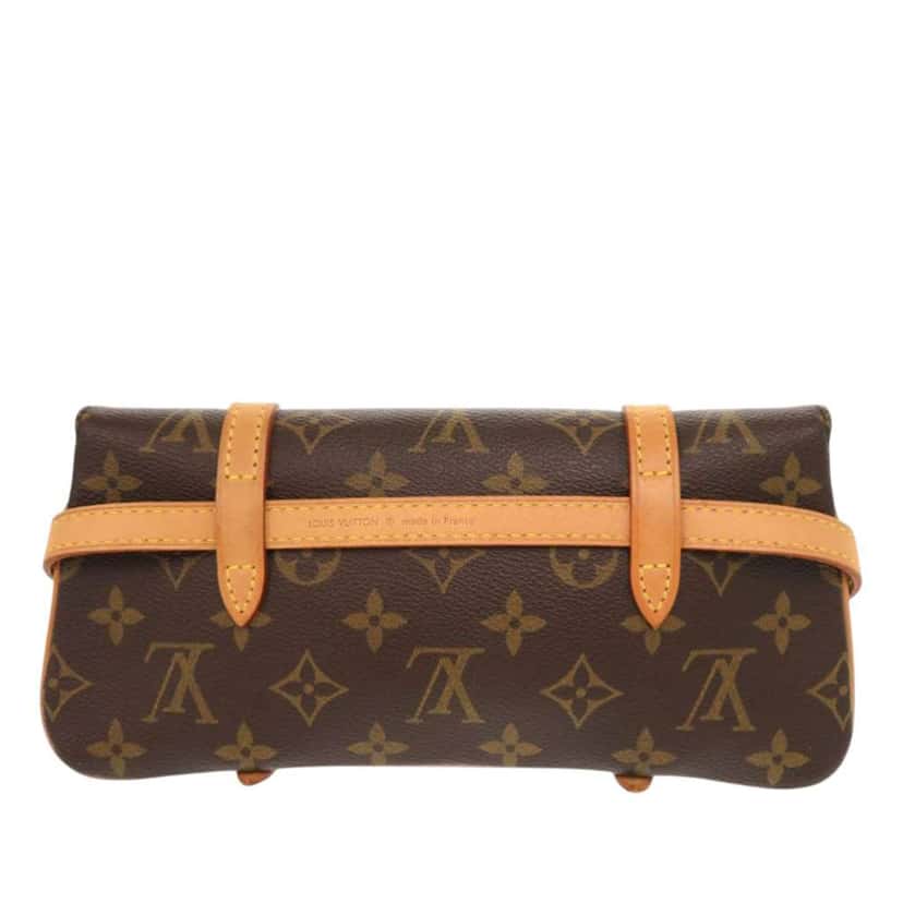 Louis Vuitton Monogram Pochette Marelle PM Brown Very good condition - Back View
