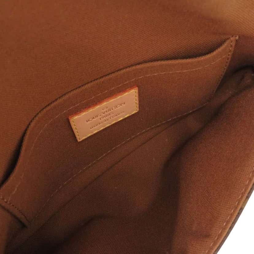 Louis Vuitton Monogram Pochette Marelle PM Brown Very good condition - Model View
