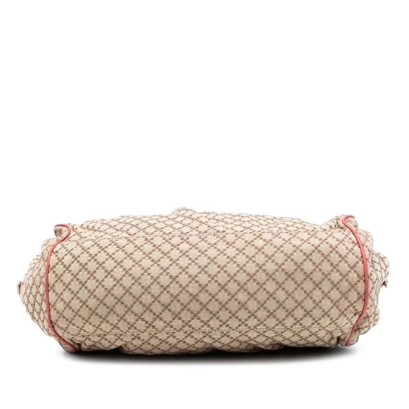 Gucci Diamante Canvas Sukey Satchel Beige Very good condition - Inside View
