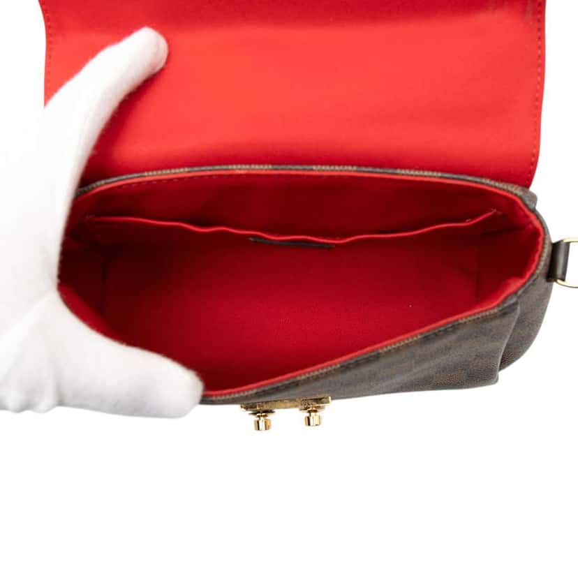 Louis Vuitton Damier Ebene Croisette Brown Very good condition - Model View