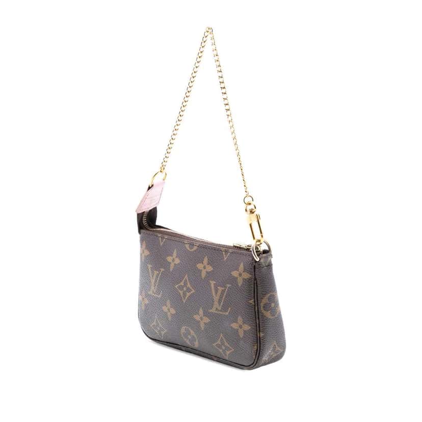 Louis Vuitton Monogram Transatlantic Mini Pochette Accessoires Brown Good condition - Back View