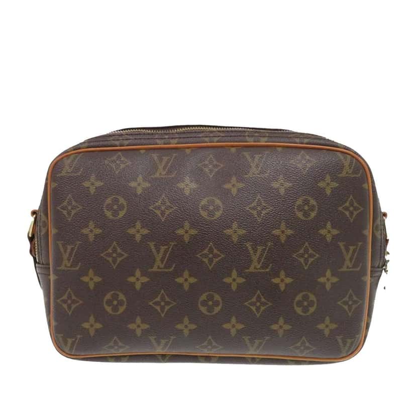 Louis Vuitton Monogram Reporter PM Brown Good condition - Back View