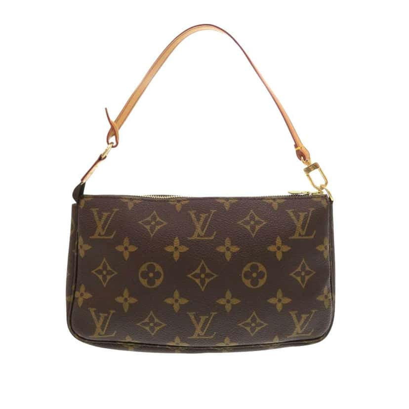 Louis Vuitton Monogram Pochette Accessoires Brown Good condition - Front View