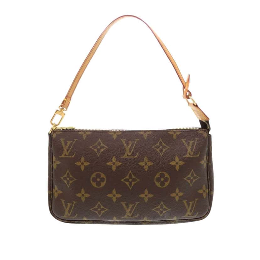 Louis Vuitton Monogram Pochette Accessoires Brown Good condition - Back View