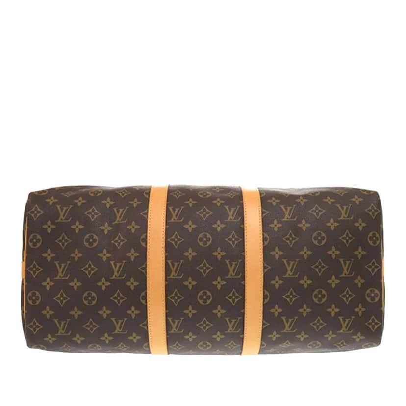 Louis Vuitton Monogram Keepall Bandouliere 50 Brown Very good condition - Inside View