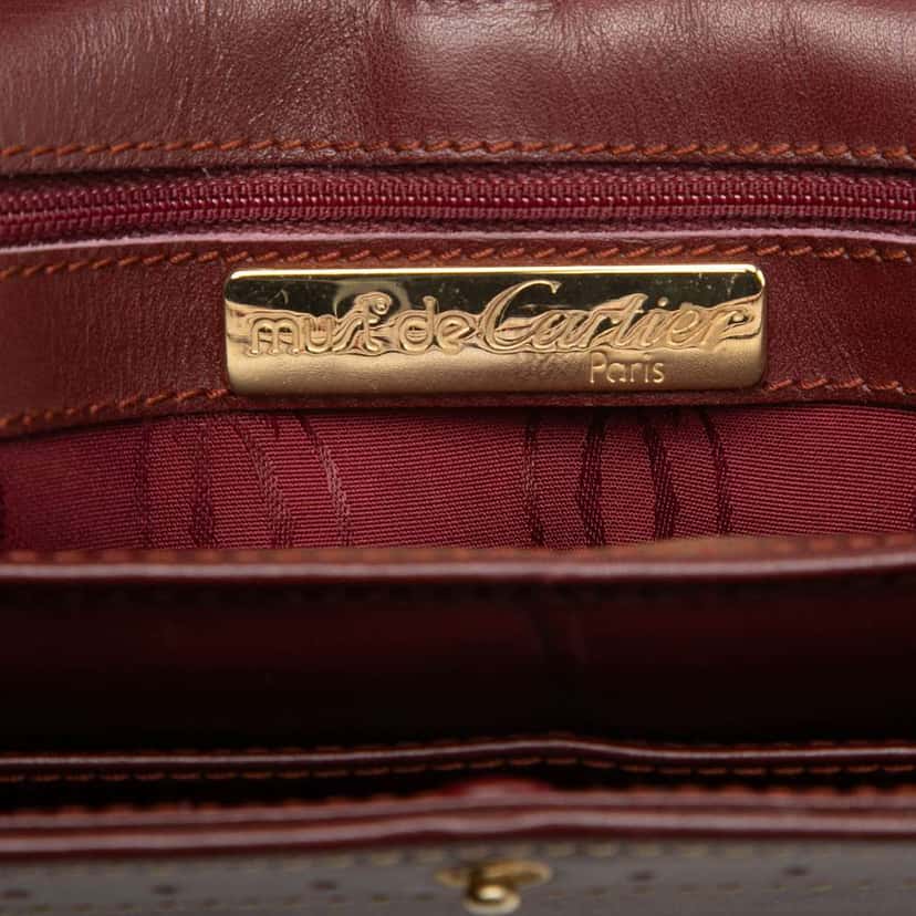 Cartier Leather Must De Cartier Crossbody Red Leather Very good condition - Box View