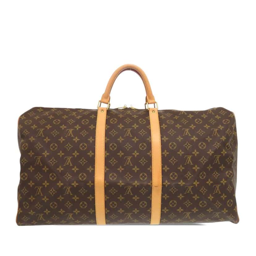 Louis Vuitton Monogram Keepall 60 Brown Very good condition - Front View