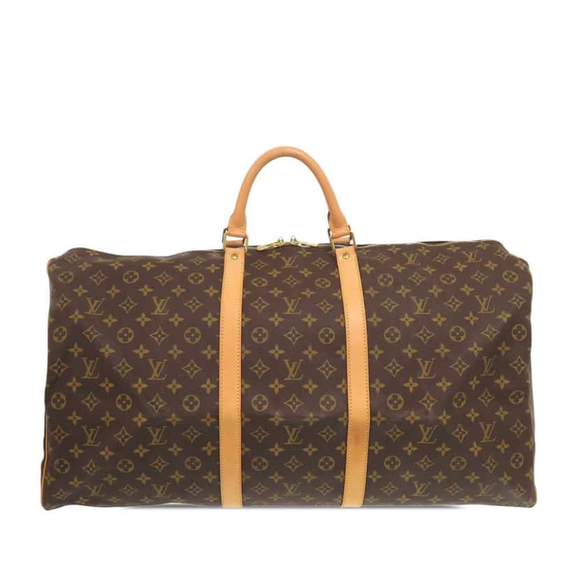 Louis Vuitton Monogram Keepall 60 Brown Very good condition - Back View