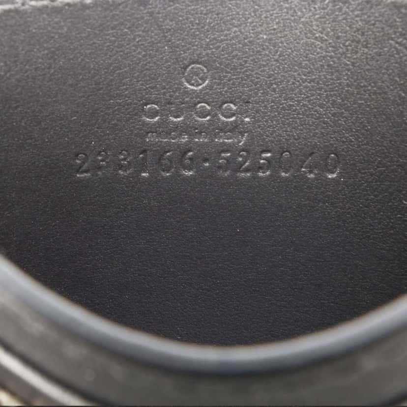 Gucci GG Supreme Card Holder Beige Very good condition - Box View