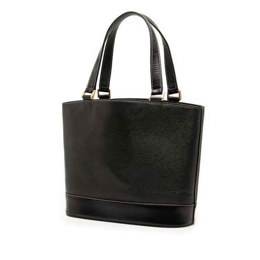 Burberry Leather Tote Black Leather Good condition - Back View