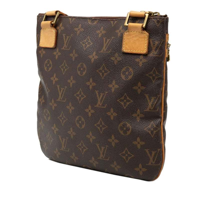 Louis Vuitton Monogram Bosphore Pochette Brown Good condition - Back View