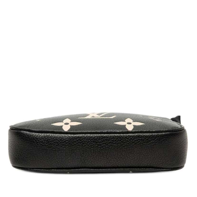 Louis Vuitton Bicolor Monogram Empreinte Mini Pochette Accessoires Black Leather Good condition - Inside View