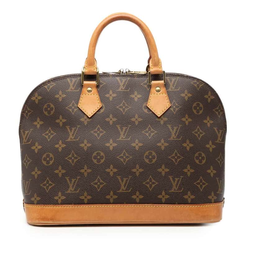 Louis Vuitton Monogram Alma PM Brown Good condition - Front View