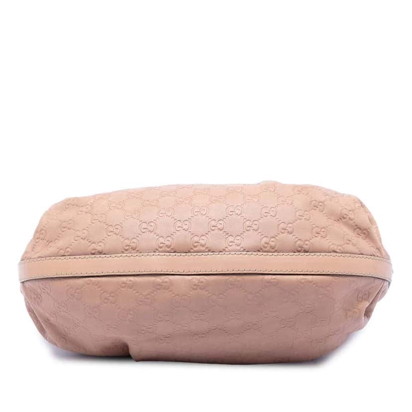 Gucci Guccissima Scarlett Tote Brown Leather Good condition - Inside View