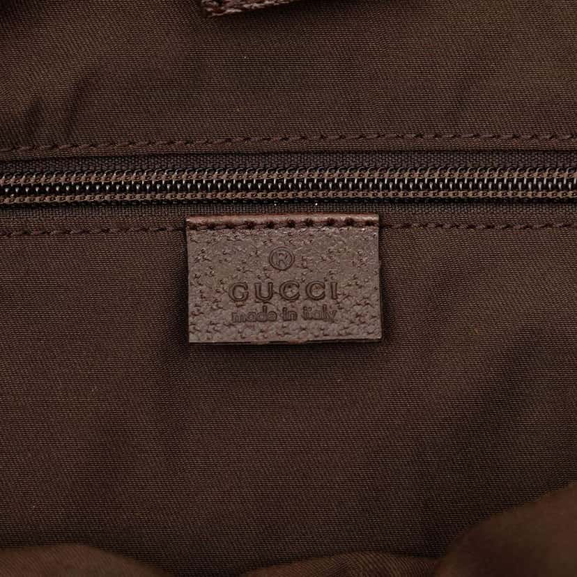 Gucci GG Canvas Web Tote Beige Canvas Good condition - Box View