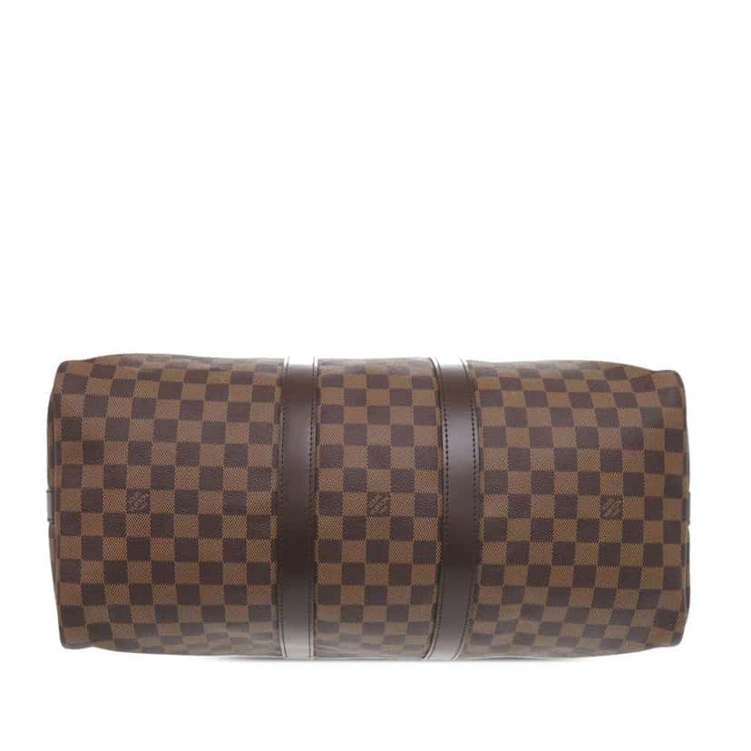 Louis Vuitton Damier Ebene Keepall Bandouliere 45 Brown Good condition - Inside View