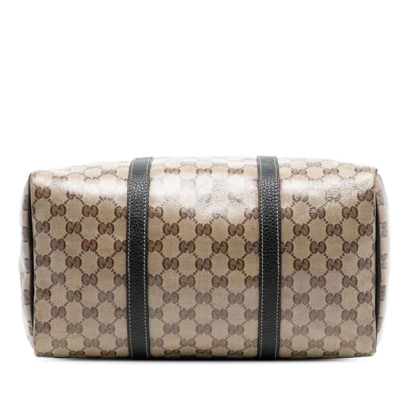 Gucci Medium GG Crystal Joy Boston Bag Beige Good condition - Inside View