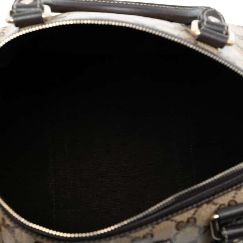 Gucci Medium GG Crystal Joy Boston Bag Beige Good condition - Model View