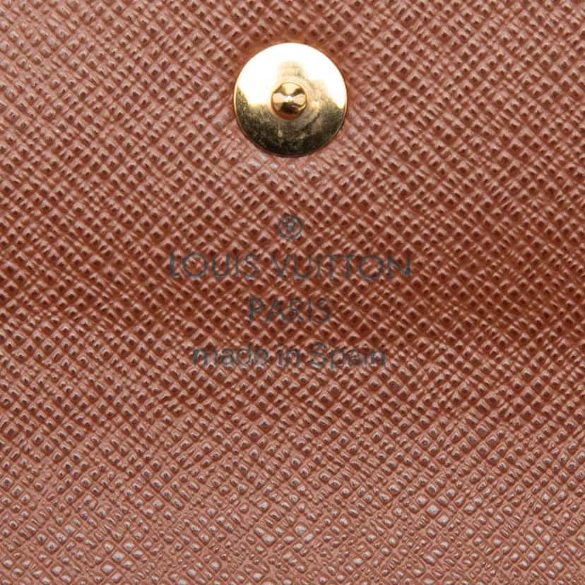 Louis Vuitton Monogram Alexandra Small Wallet Brown Good condition - Box View