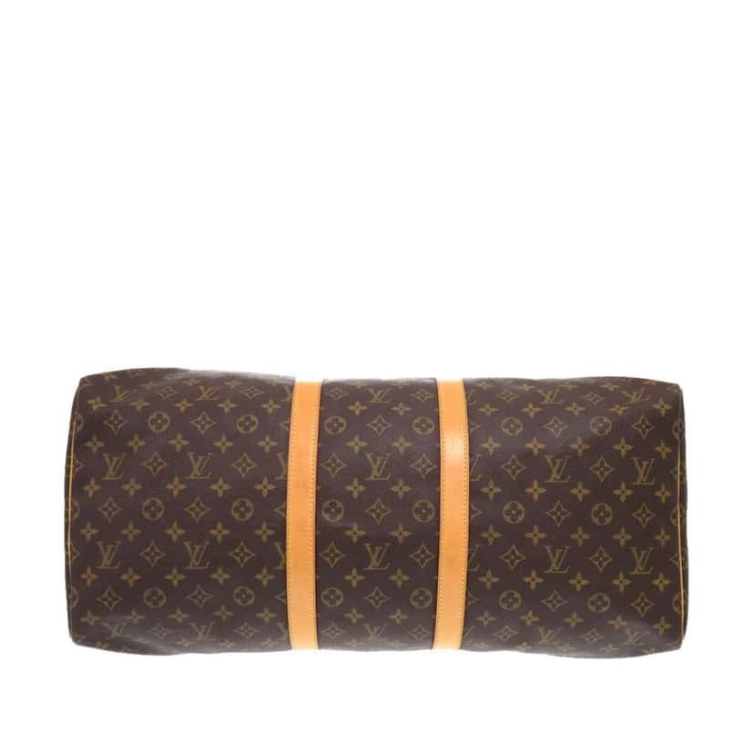 Louis Vuitton Monogram Keepall 55 Brown Good condition - Inside View