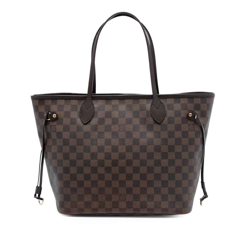 Louis Vuitton Damier Ebene Neverfull MM Brown Good condition - Front View