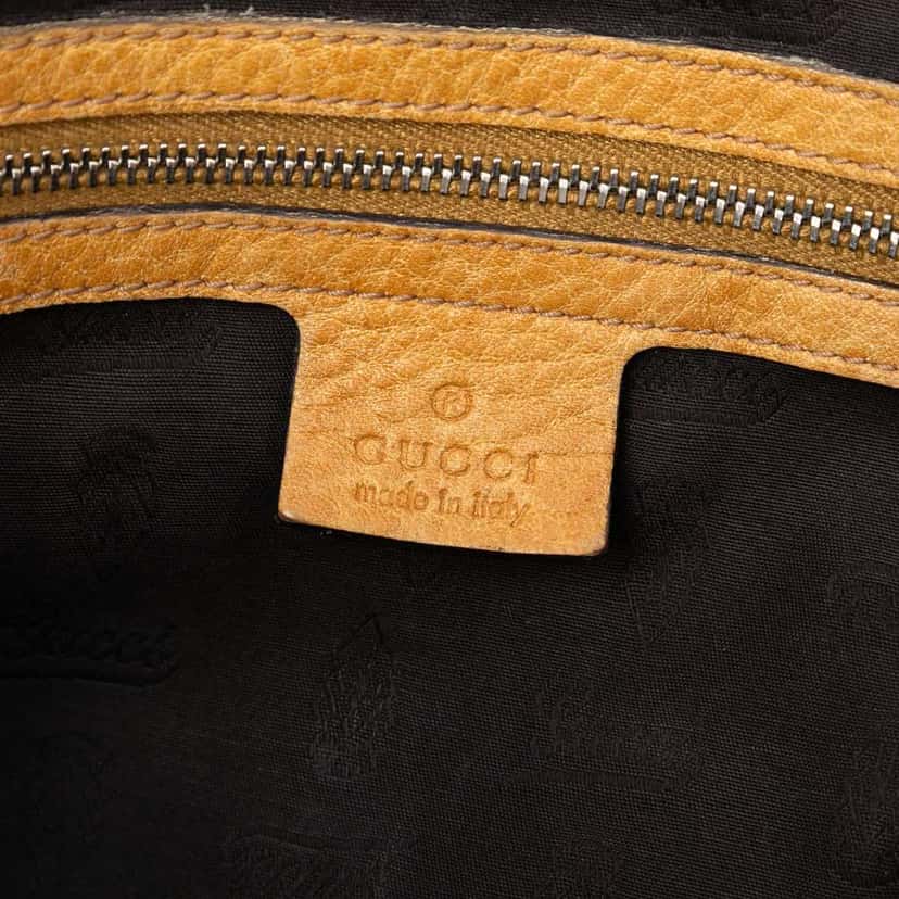 Gucci GG Canvas Bamboo Libeccio Tote Beige Good condition - Box View