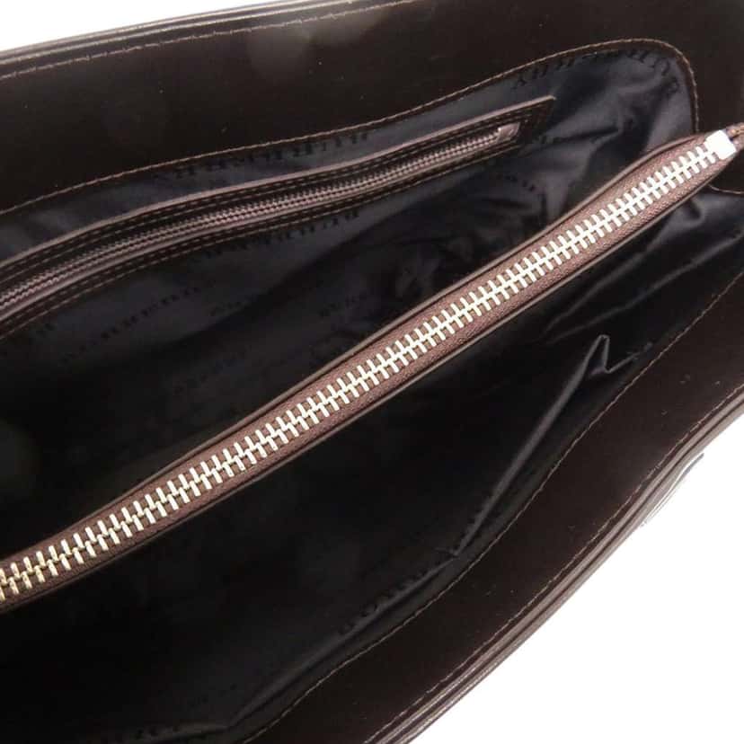 Burberry House Check Canvas Handbag Beige Canvas Good condition - Box View