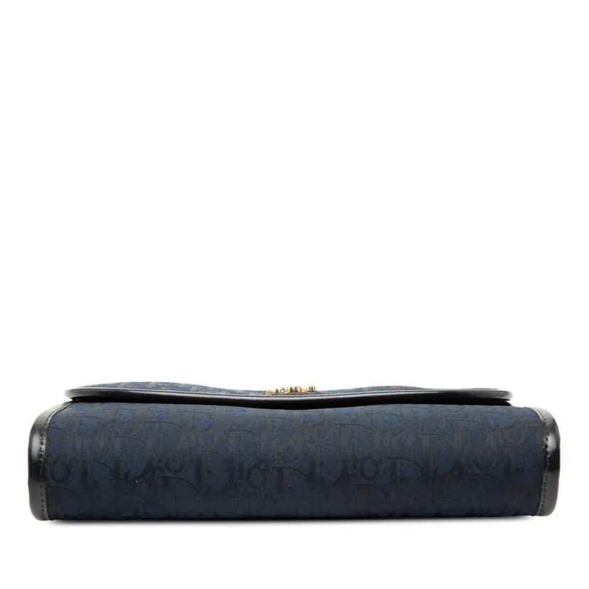 Dior Diorissimo Trotter Canvas Chain Crossbody Blue Canvas Good condition - Inside View